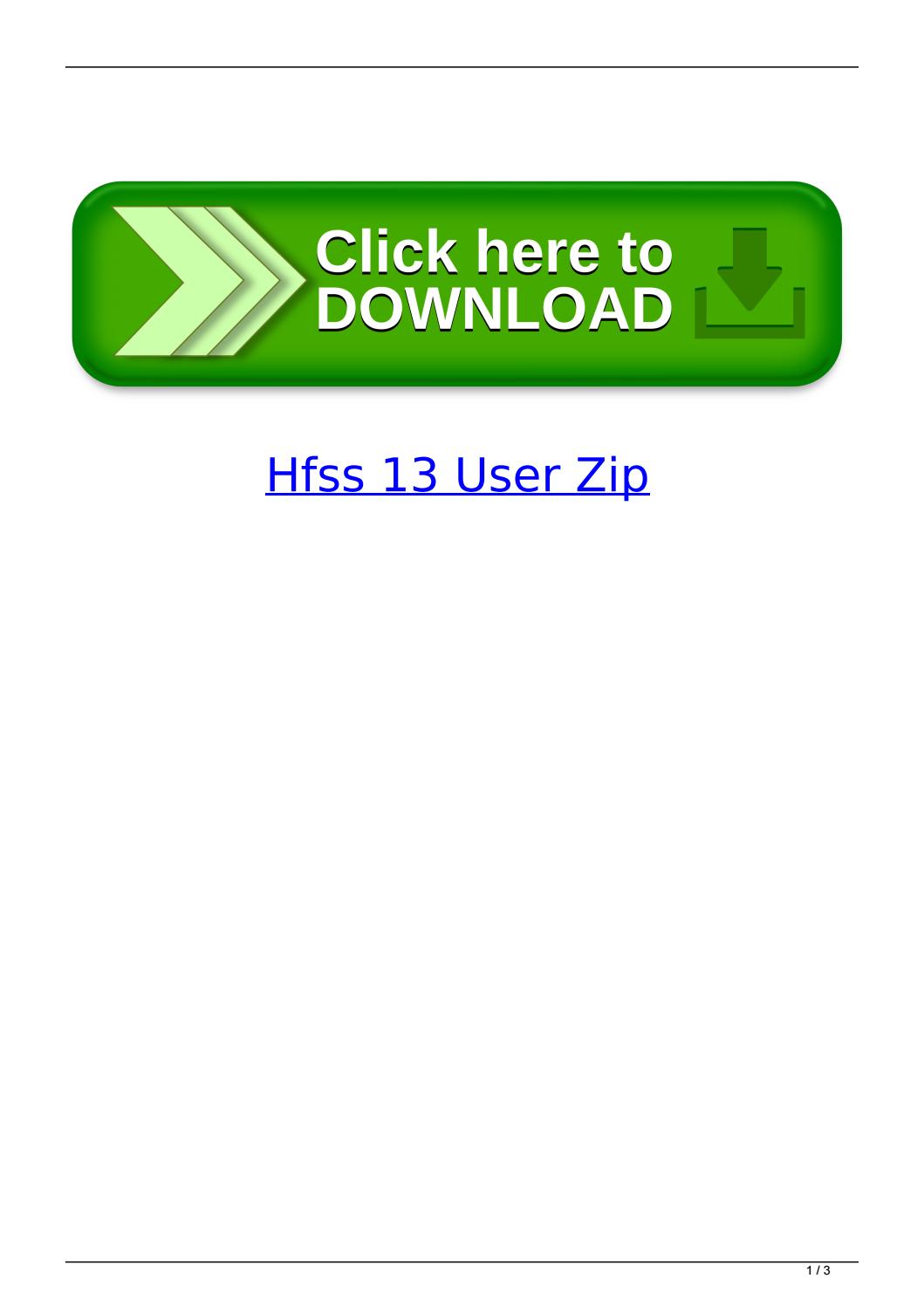 Hfss software free download